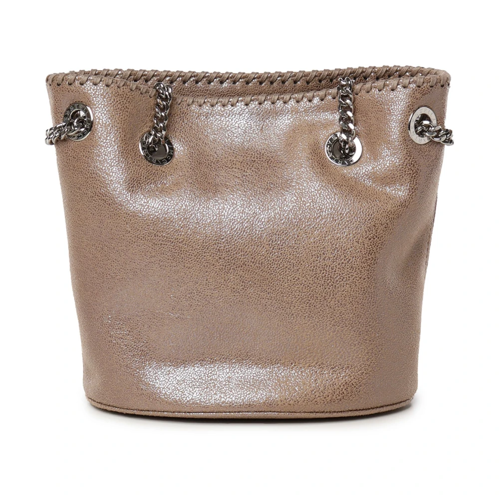 Stella Mccartney Lozenge Chain Beige Schoudertas Beige Dames