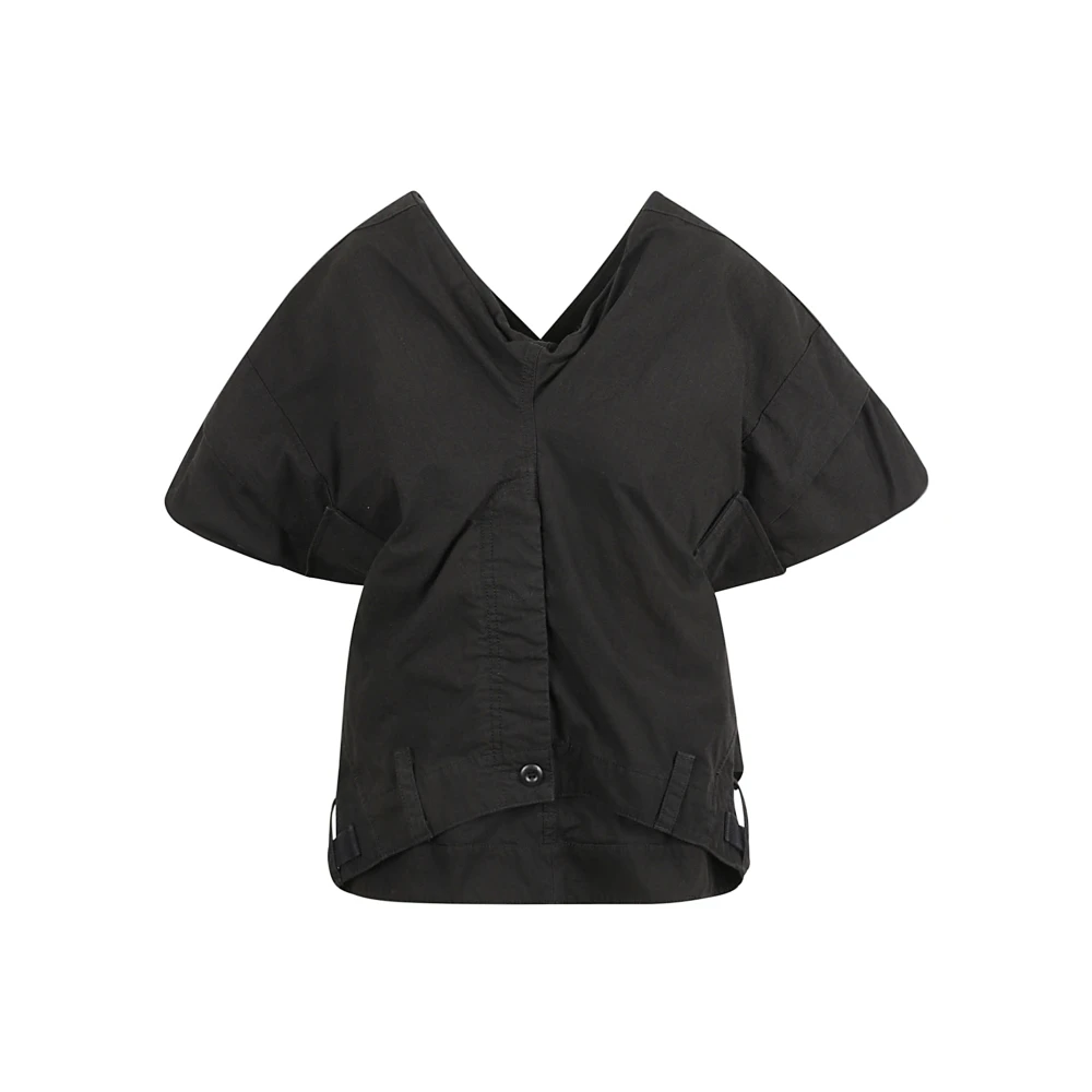 Balenciaga Cargo Pants Top in Zwart Black Dames