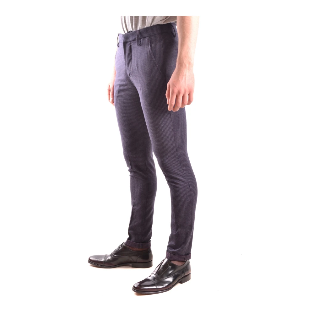 Dondup Smal gesneden broek Blue Heren