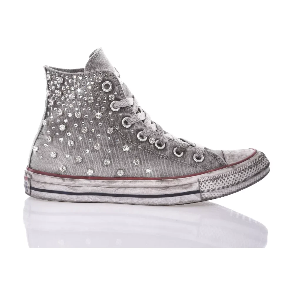 Customized Grey Sneakers for Women Converse Sneakers Miinto