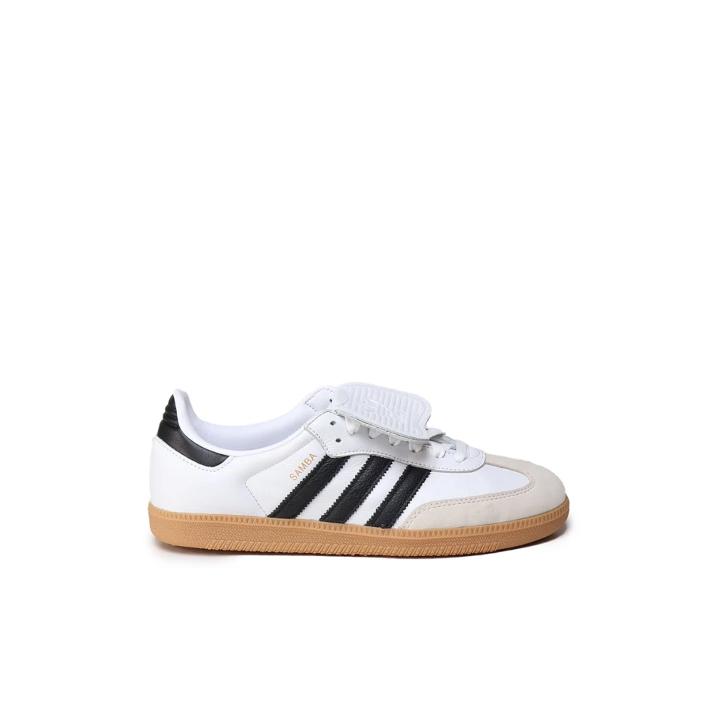 Adidas Originals Women's White Sneakers With Leather Upper