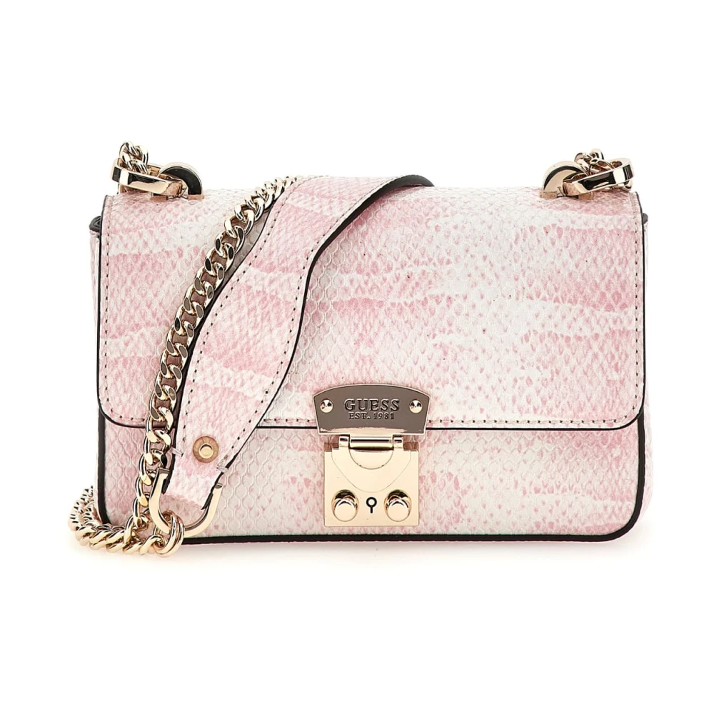 Guess Convertible Crossbody Tas in Roze Pink Dames