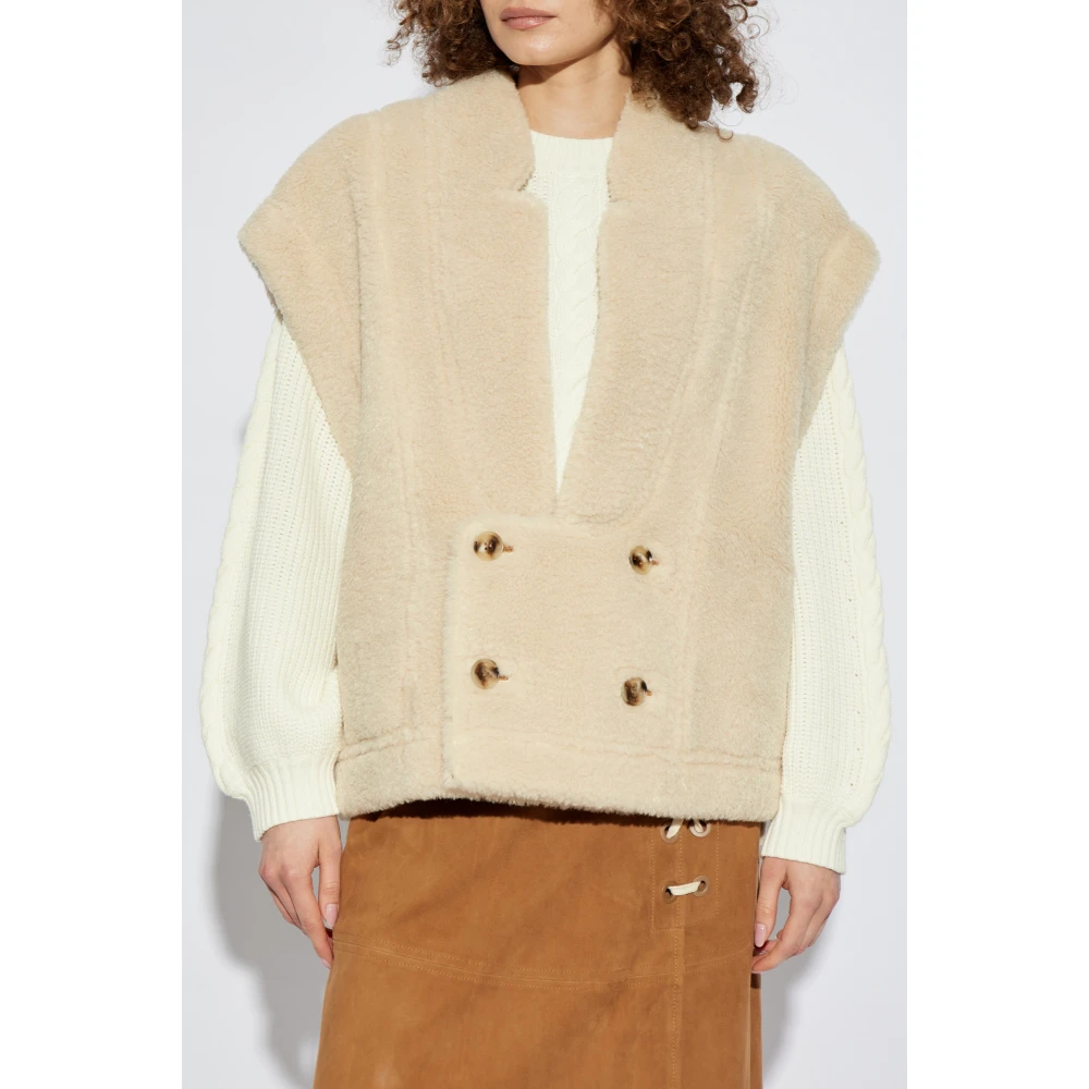 Munthe Omkeerbaar vest 'Fikaly' Brown Dames