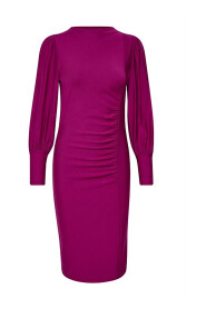 Elegantes Kleid mit Drapierten Ärmeln