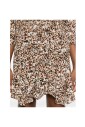 ecru-ruched-abstract-pattern-dress