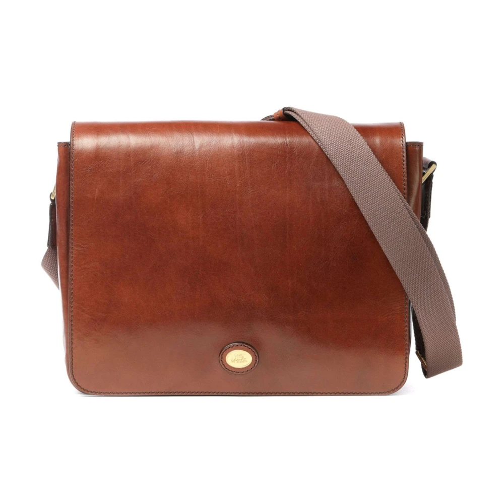 The Bridge Men's Brown Business Story Shoulder Bag