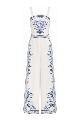 Flowers Arch Maxi Jumpsuit