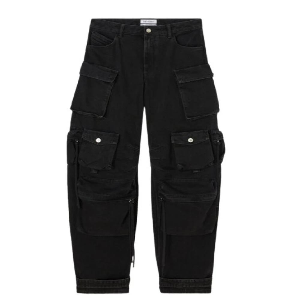 The Attico Zwarte Broek voor Vrouwen Black Dames