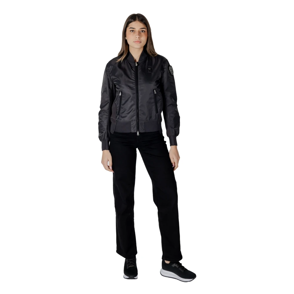Blauer Lente Zomer Dames Jassen Collectie Black Dames