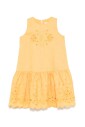robe-jaune-en-ramie