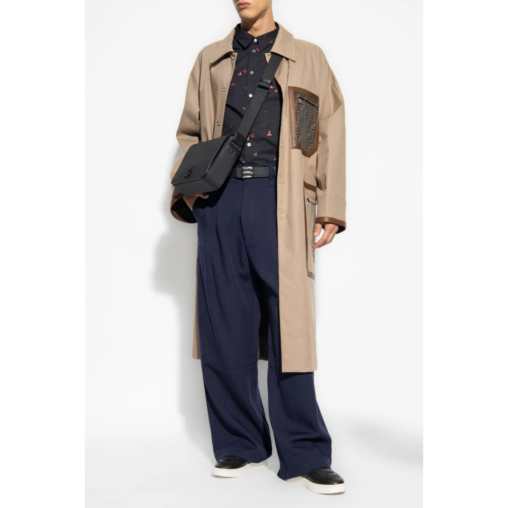 Fendi Omkeerbare jas Beige Heren