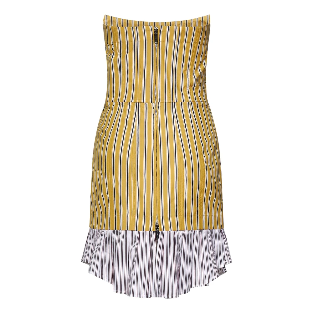Dsquared2 Dresses Yellow Dames