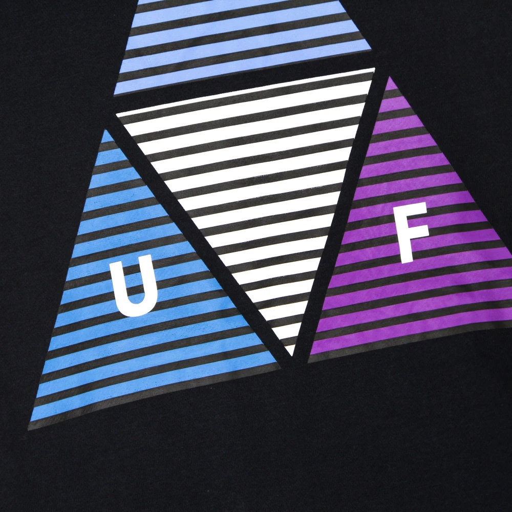 HUF Prism Triple Triangle Zip Up Hoodie Blue Heren