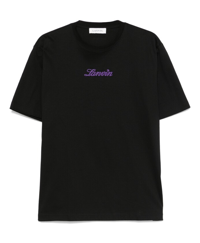 bouclette-script-logo-t-shirt