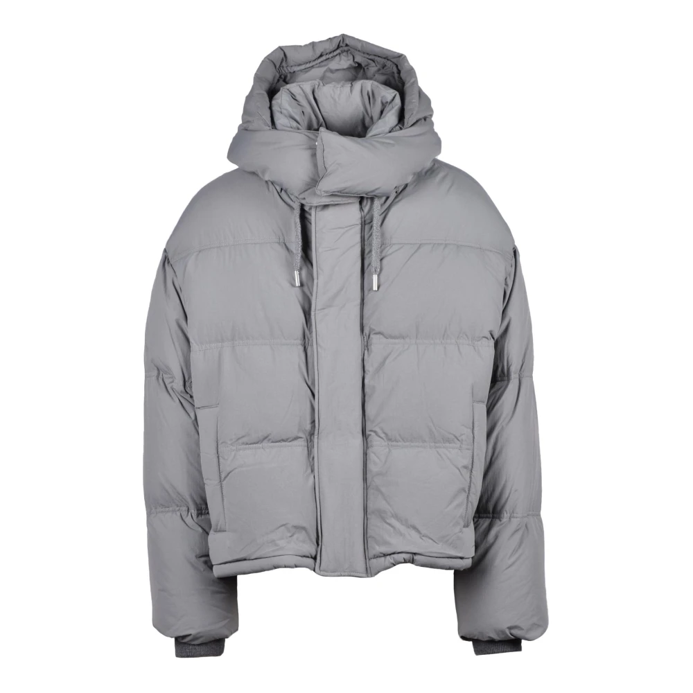 Ami Paris Pufferjas Gray Heren