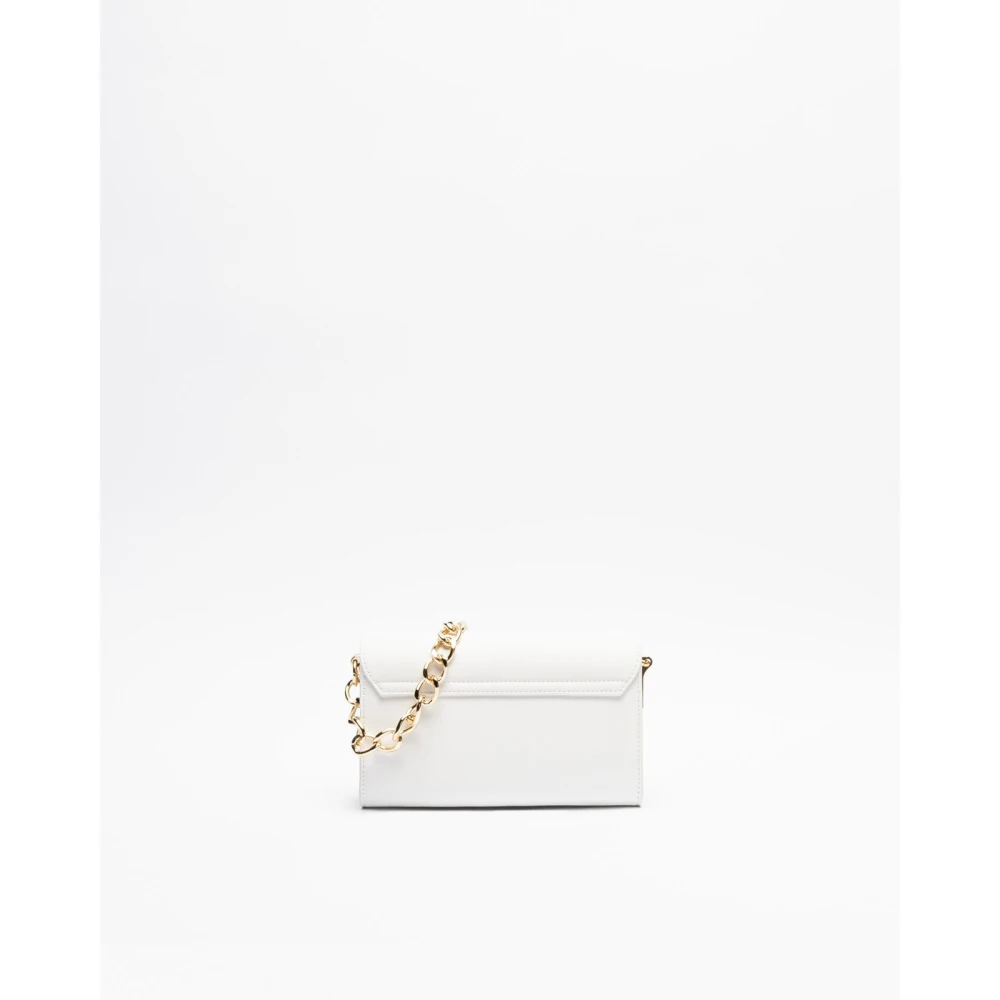 Love Moschino Saffiano Leren Portemonnee White Dames