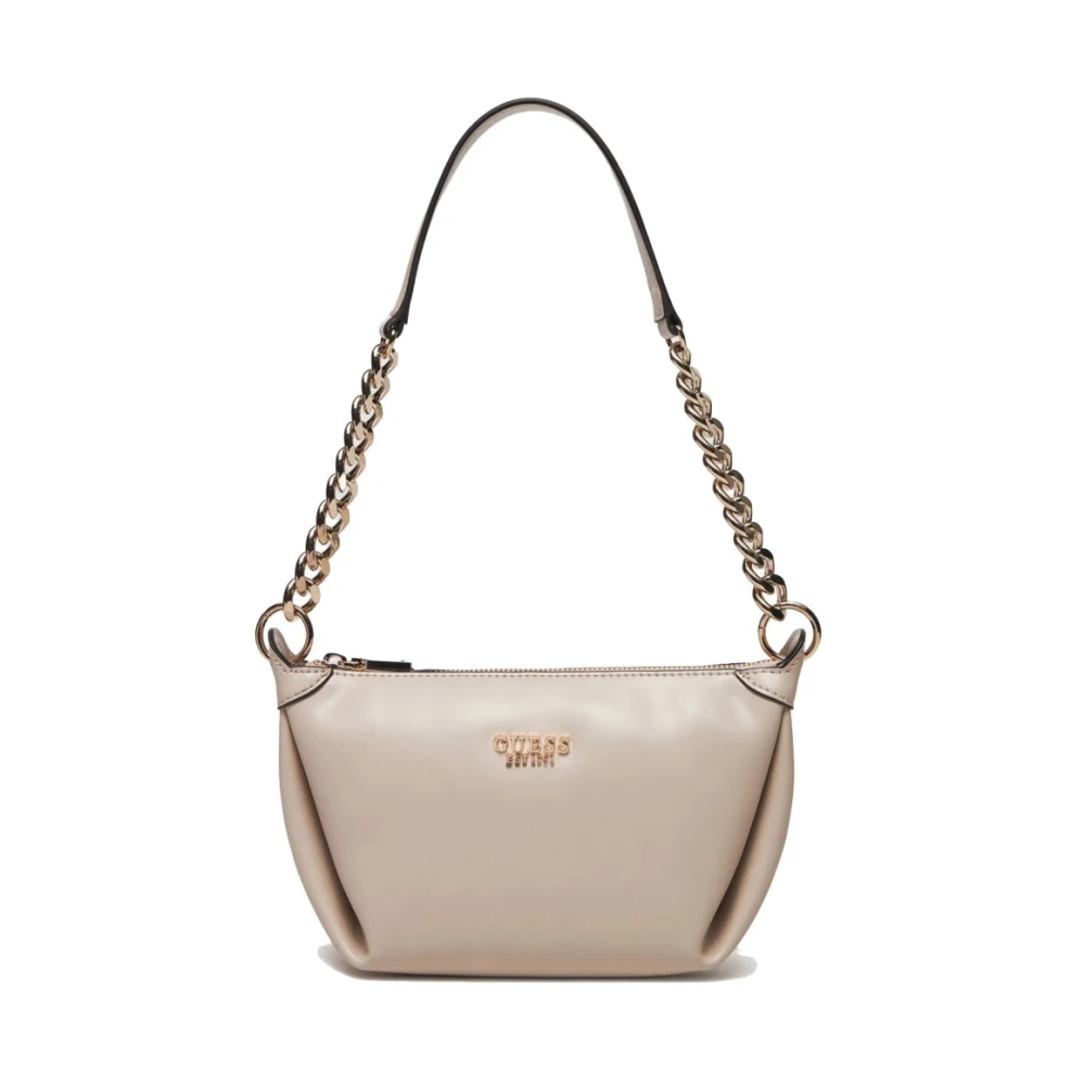 Guess Eco Evaine Top Schoudertas Beige Dames