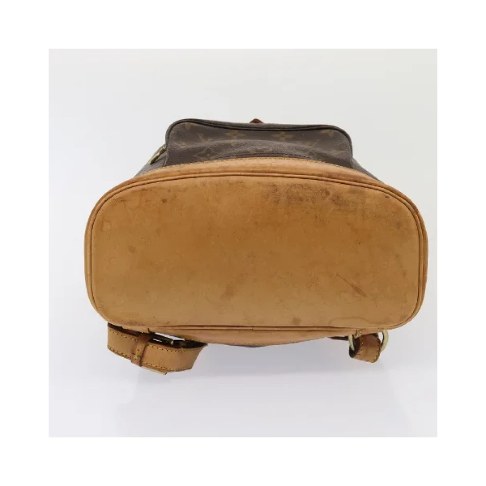 Louis Vuitton Vintage Pre-owned Canvas backpacks Brown Dames