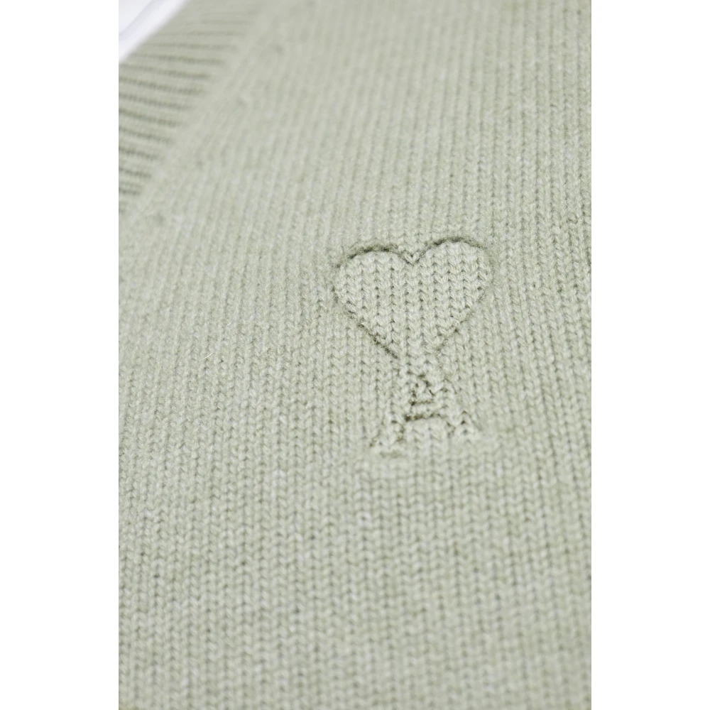 Ami Paris Trui met logo Green Heren