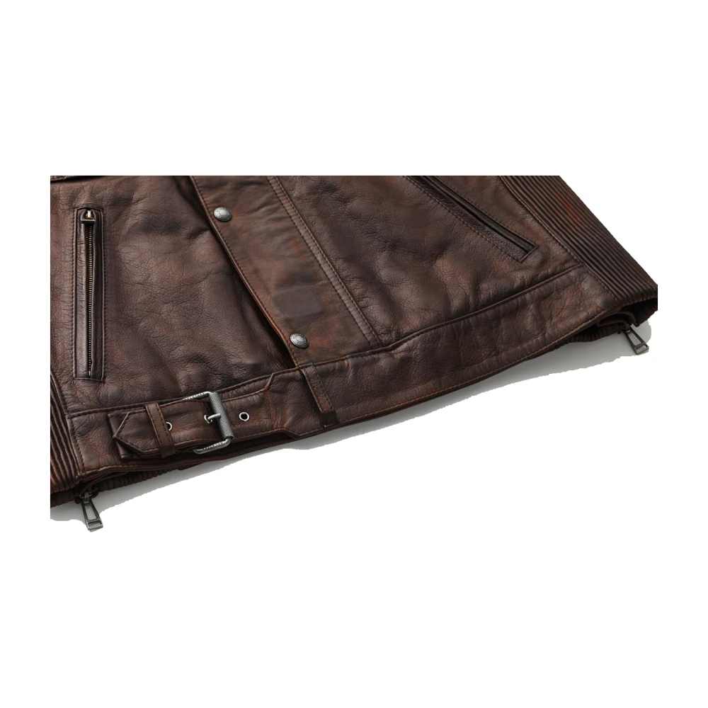 Belstaff Legacy Hand Waxed Leren Jas Brown Heren