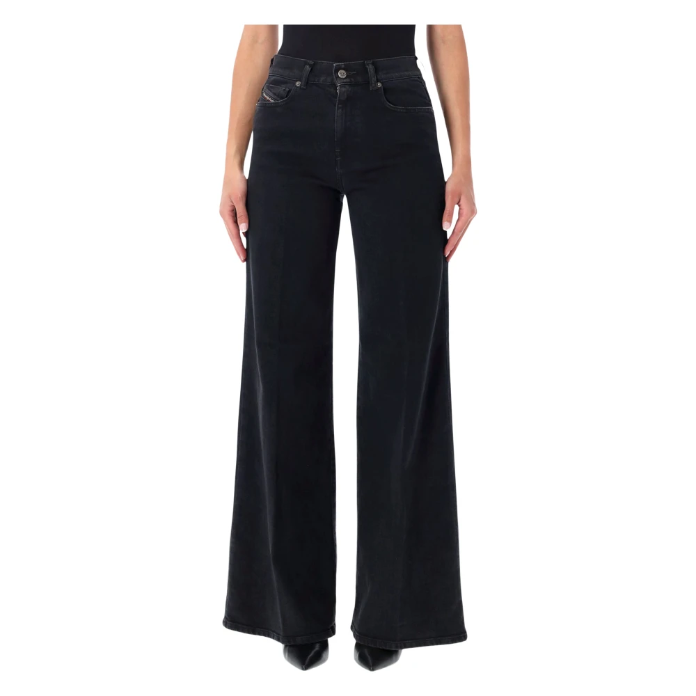Diesel 1978 D Akemi Flare Jeans Femme Jeans Noir W26