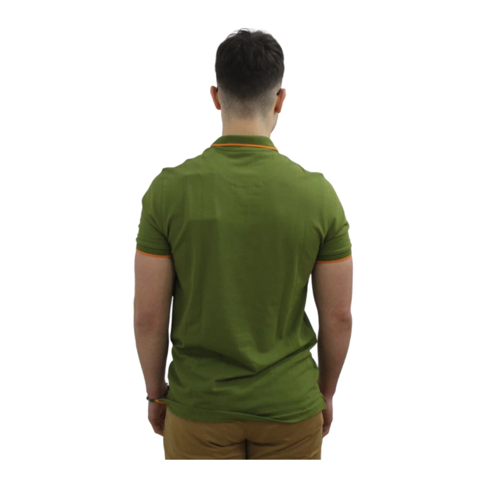 Manuel Ritz Polo Korte Mouw Green Heren