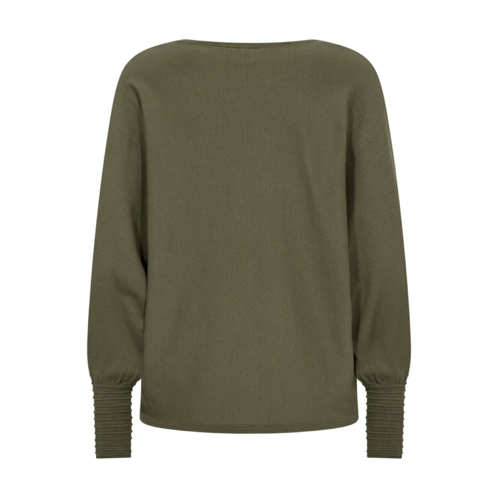 Freequent Flow Groene Pullover Green Dames