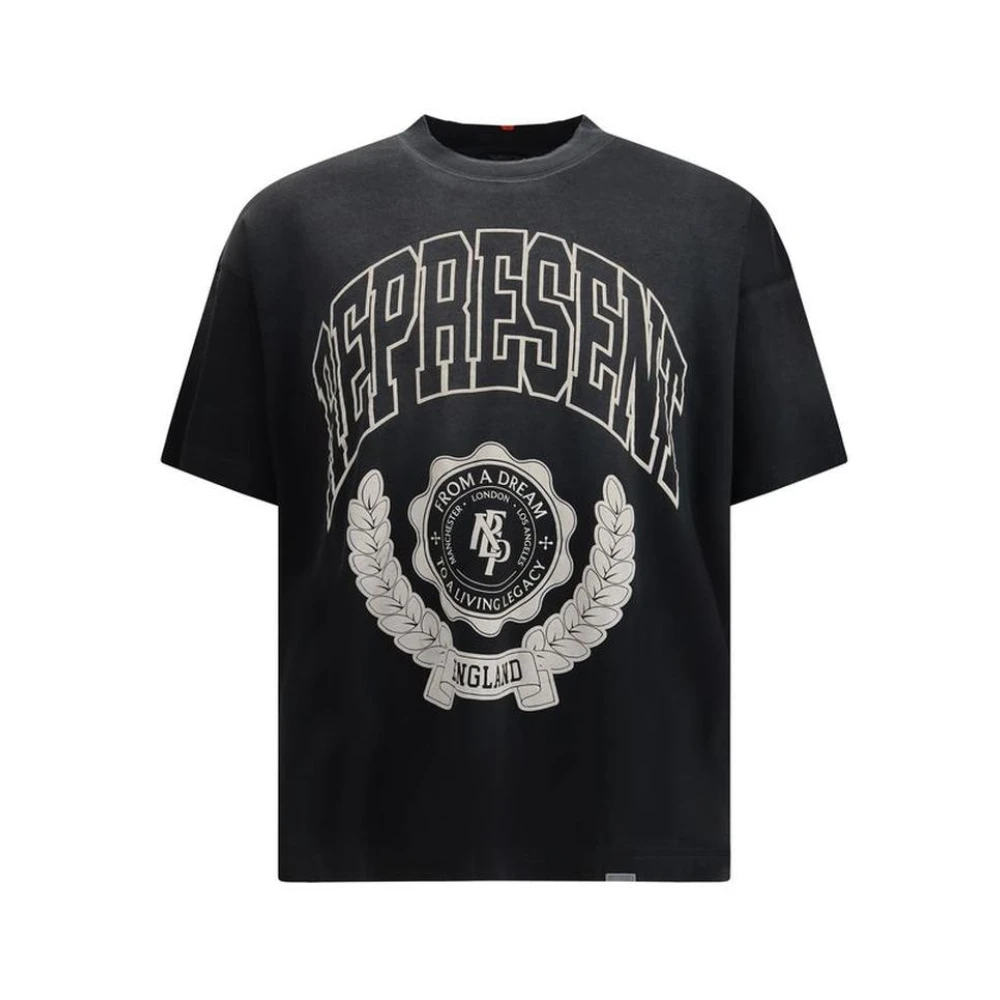 Represent Men's Gray Legacy Crest Graphic T-Shirt