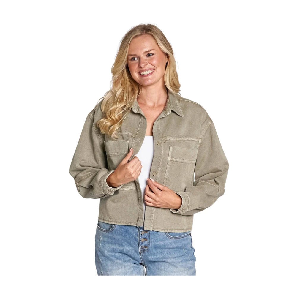 Zhrill Stijlvolle Jas Zj125683 Beige Dames