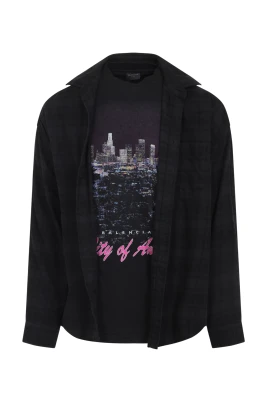 Stilren Grå Skjorta AW25