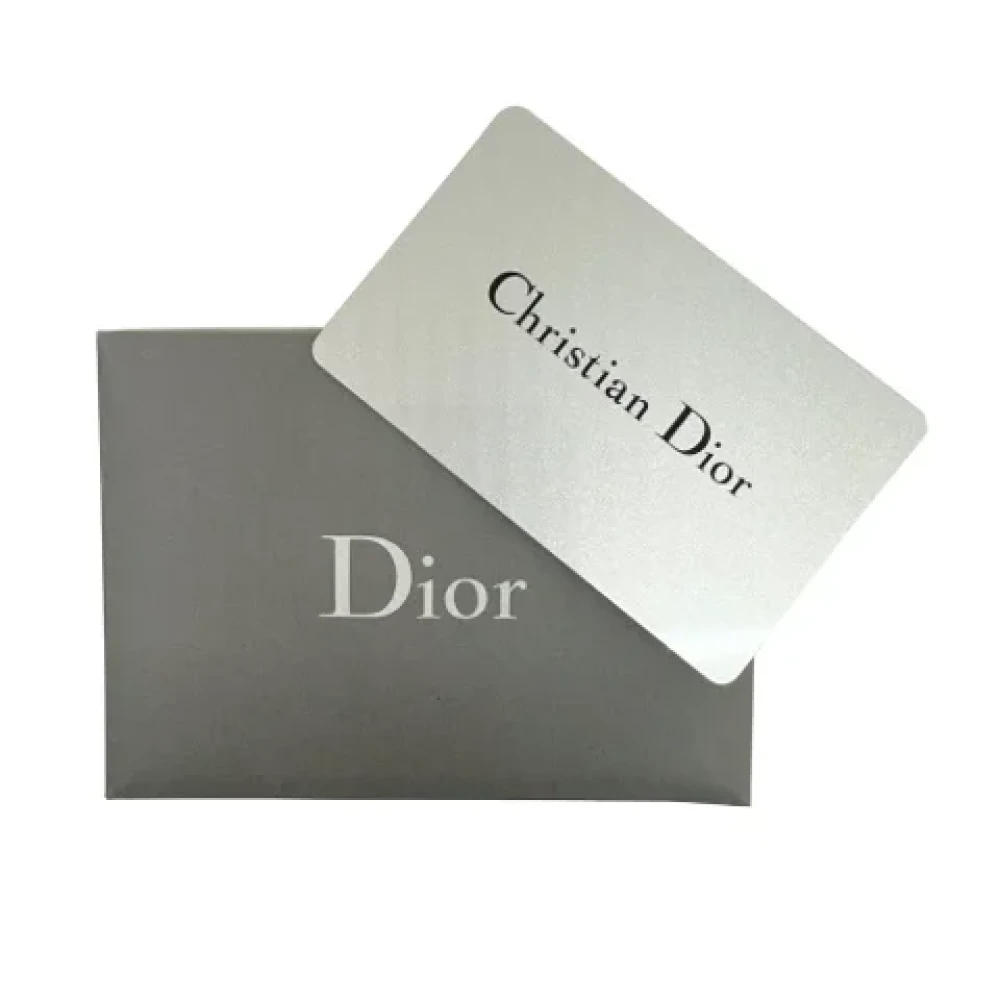 Dior Vintage Pre-owned Canvas dior-bags Gray Dames
