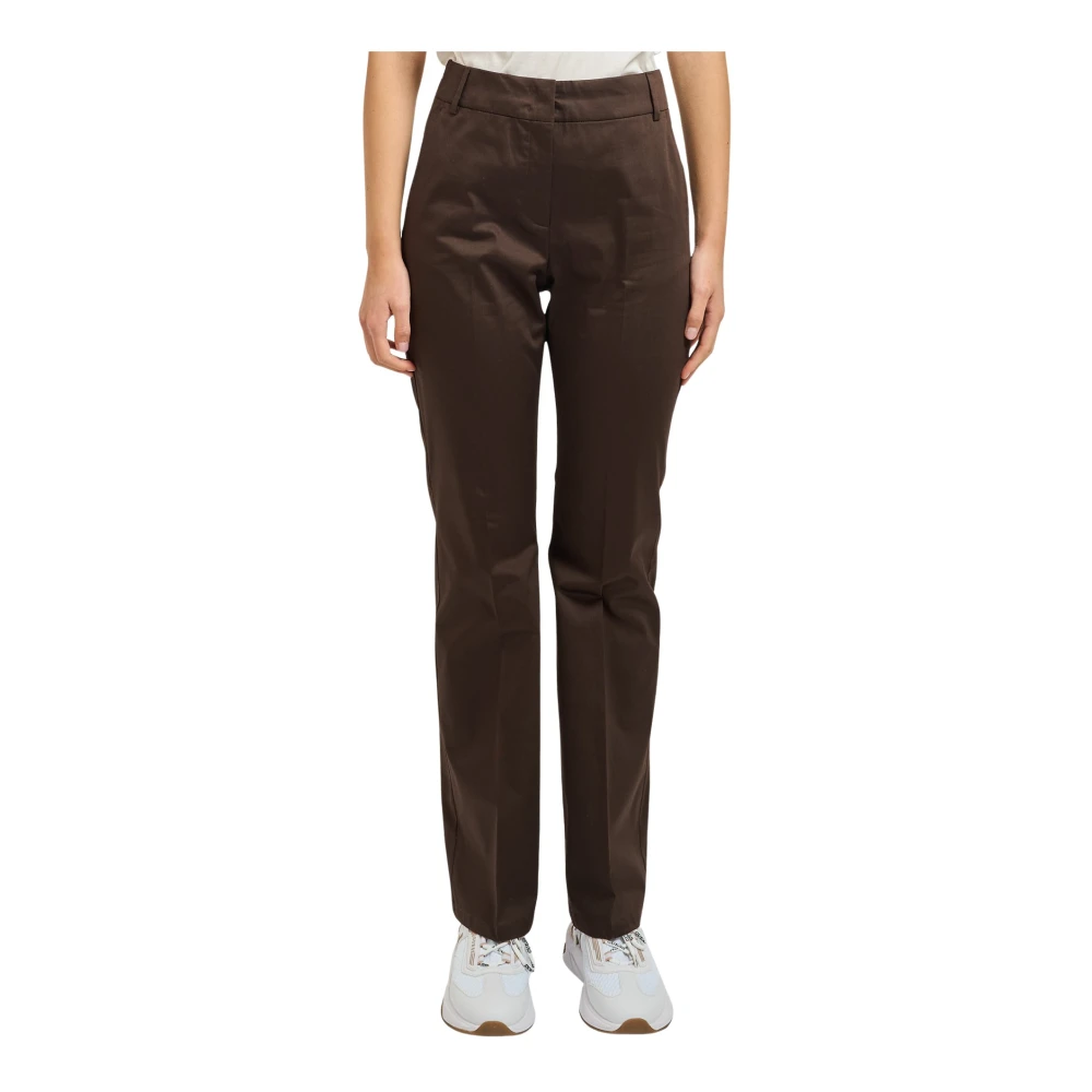 Pennyblack Vrouw Bruin Broeken Dames, L, Katoen, Penny Black Rtw...
