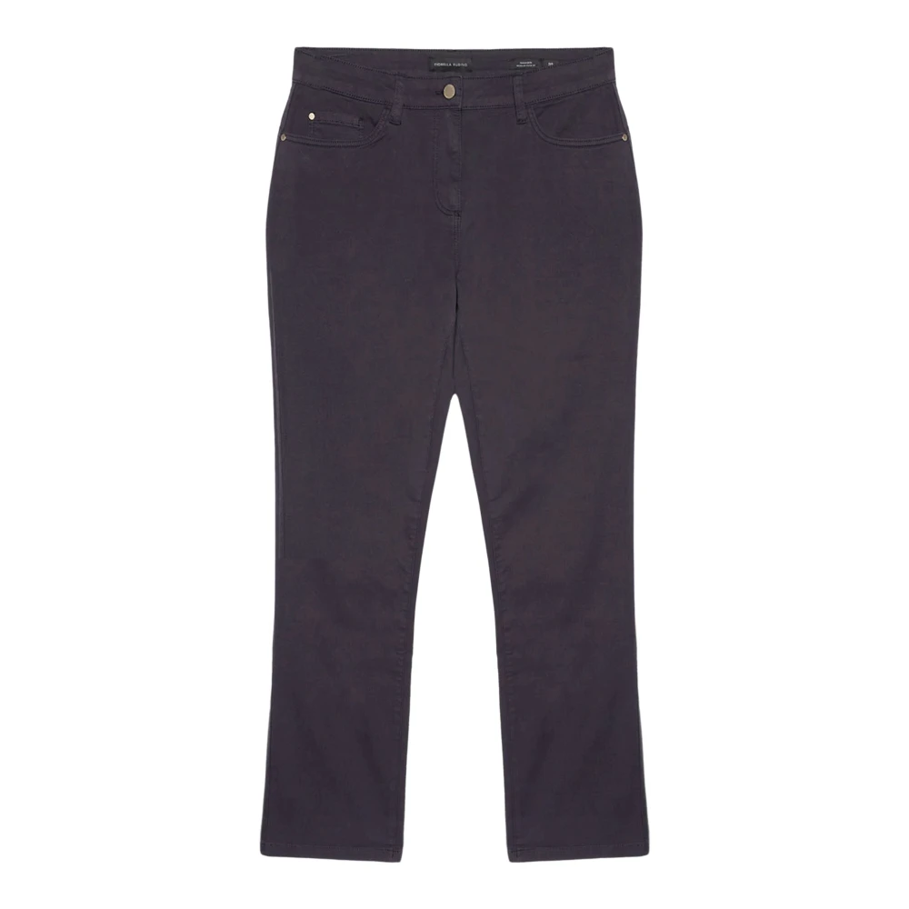 Fiorella Rubino Five-Pocket Regular Hose Smeraldo Blue Dames