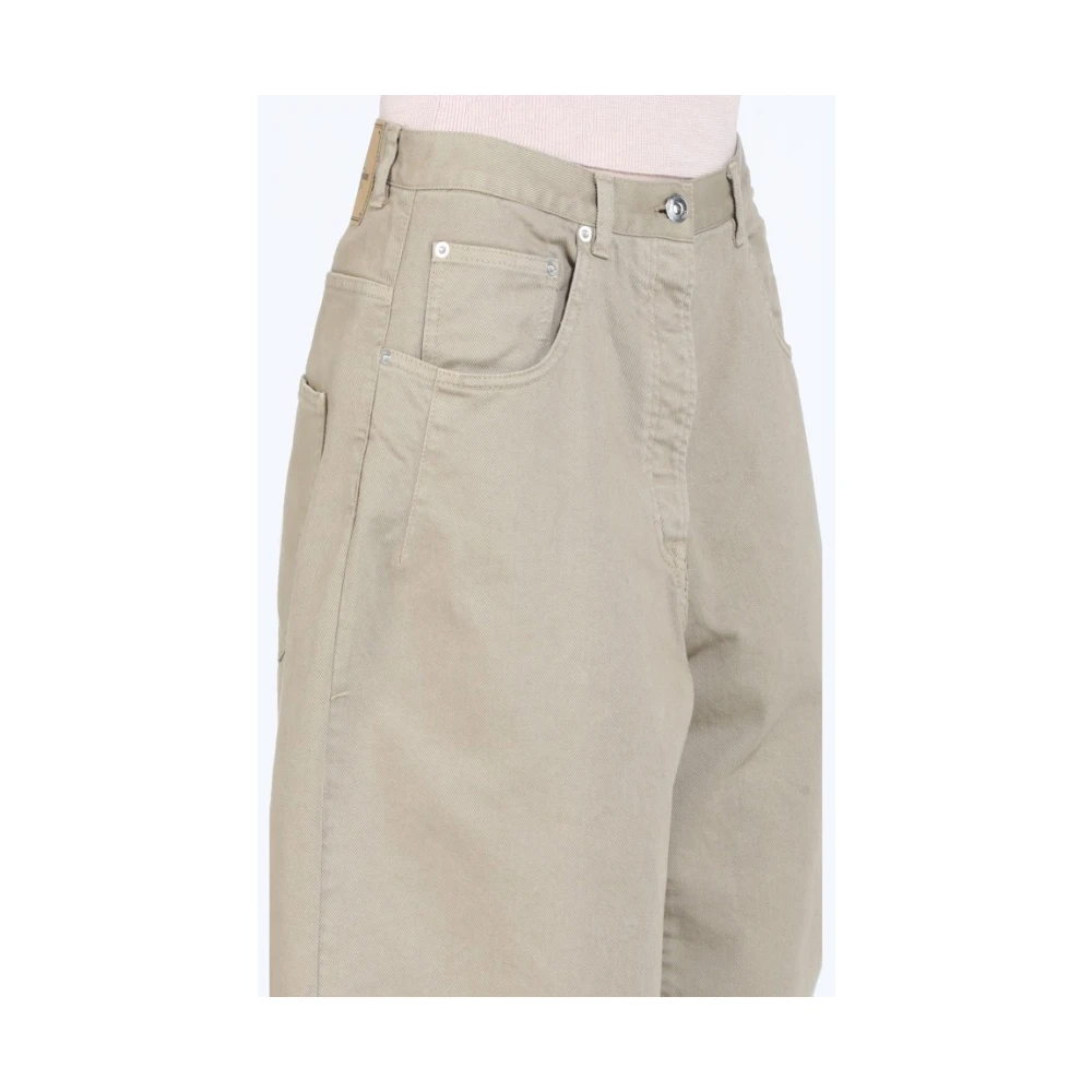 N21 Baggy Vijf-Pocket Broek Beige Dames