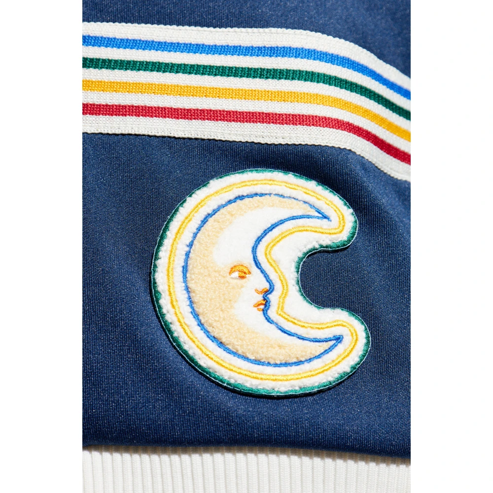 Casablanca Ritssluitingssweatshirt Blue Heren