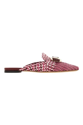 Flätade Bow Mules
