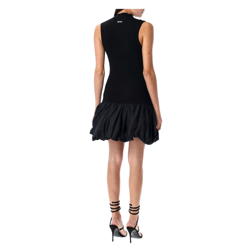 Rotate Birger Christensen Mini Ballonrok Jurk Black Dames