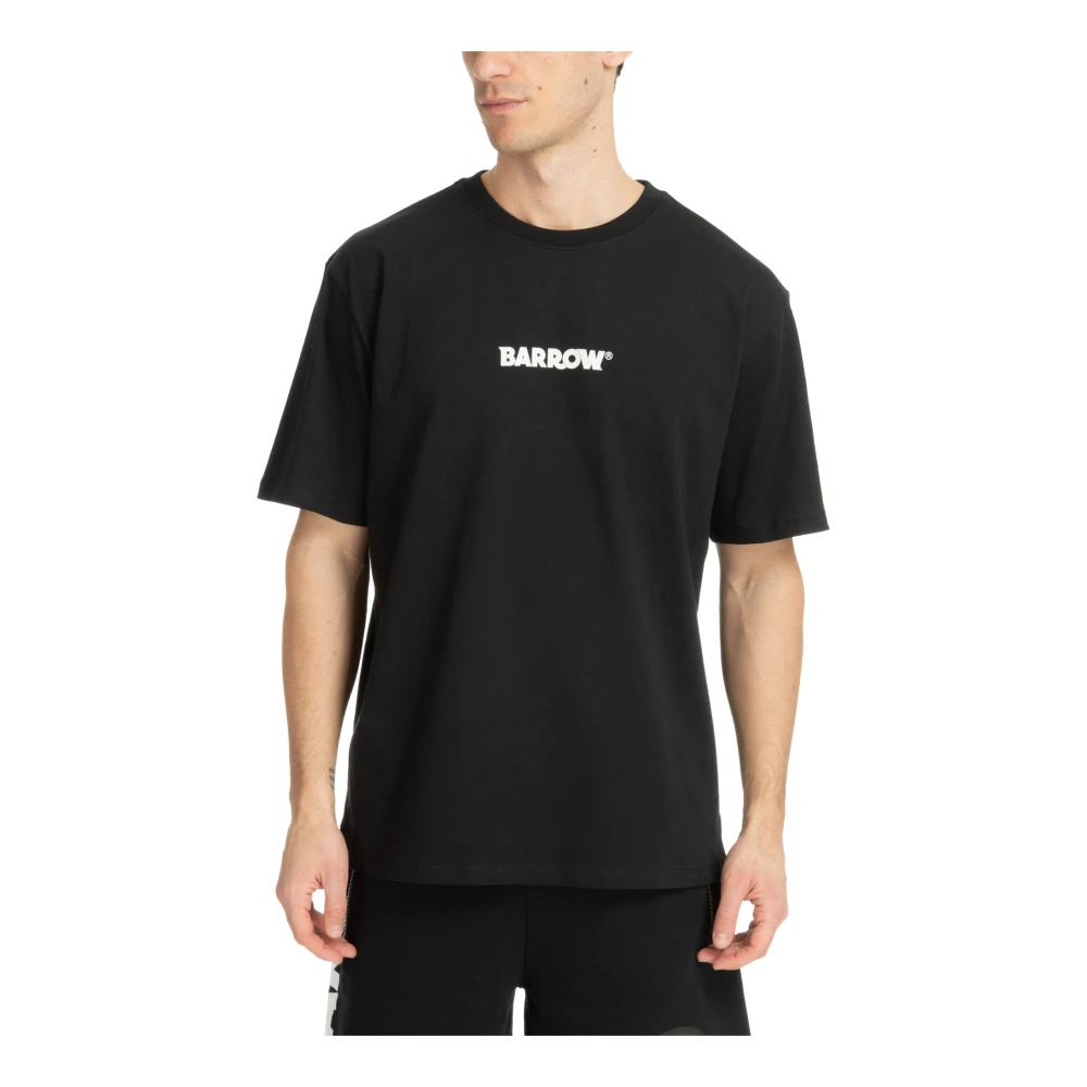 Barrow Stijlvolle T-shirts en Polos Black Heren