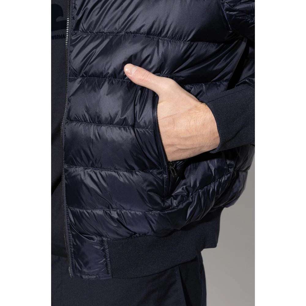 Emporio Armani bomberka type jas Blue Heren