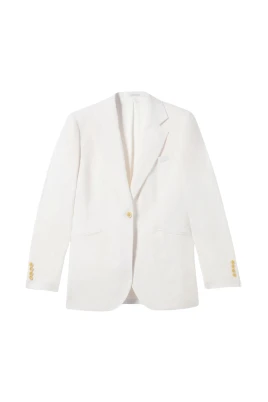 Irländskt Linne Enradig Blazer