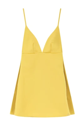 Duchess Satin Mini Dress