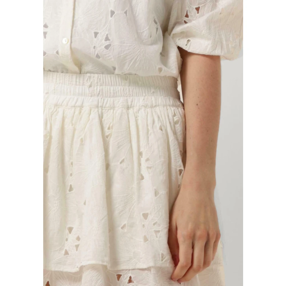 Amaya Amsterdam Witte Minirok Teddy White Dames