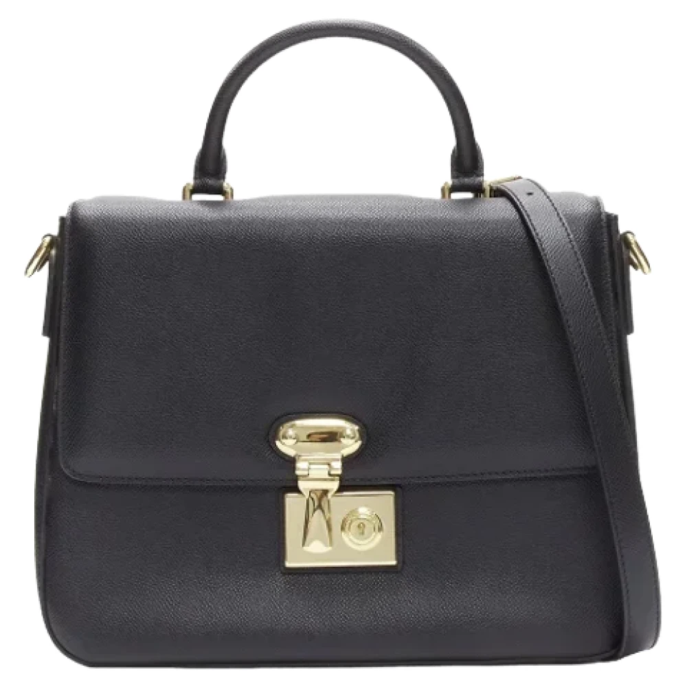 Dolce & Gabbana Pre-owned Leather handbags Black Dames