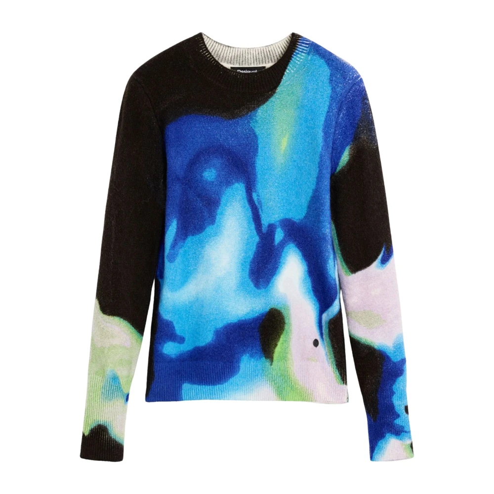 Desigual Damen Blau Pullover Mittel - Bild 4