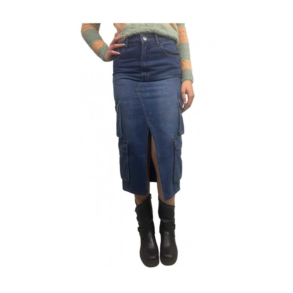 Skirts > Denim Skirts - - Kaos - Modalova