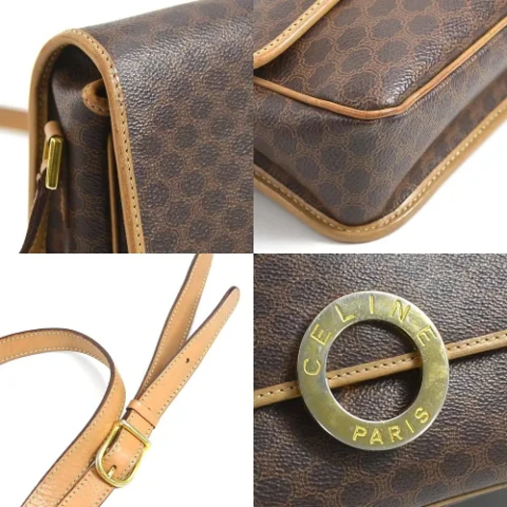 Celine Vintage Pre-owned Canvas celine-bags Brown Dames