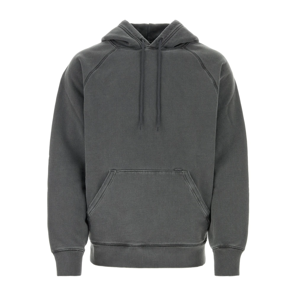 Carhartt WIP Capuchonkatoenen sweatshirt Gray Heren