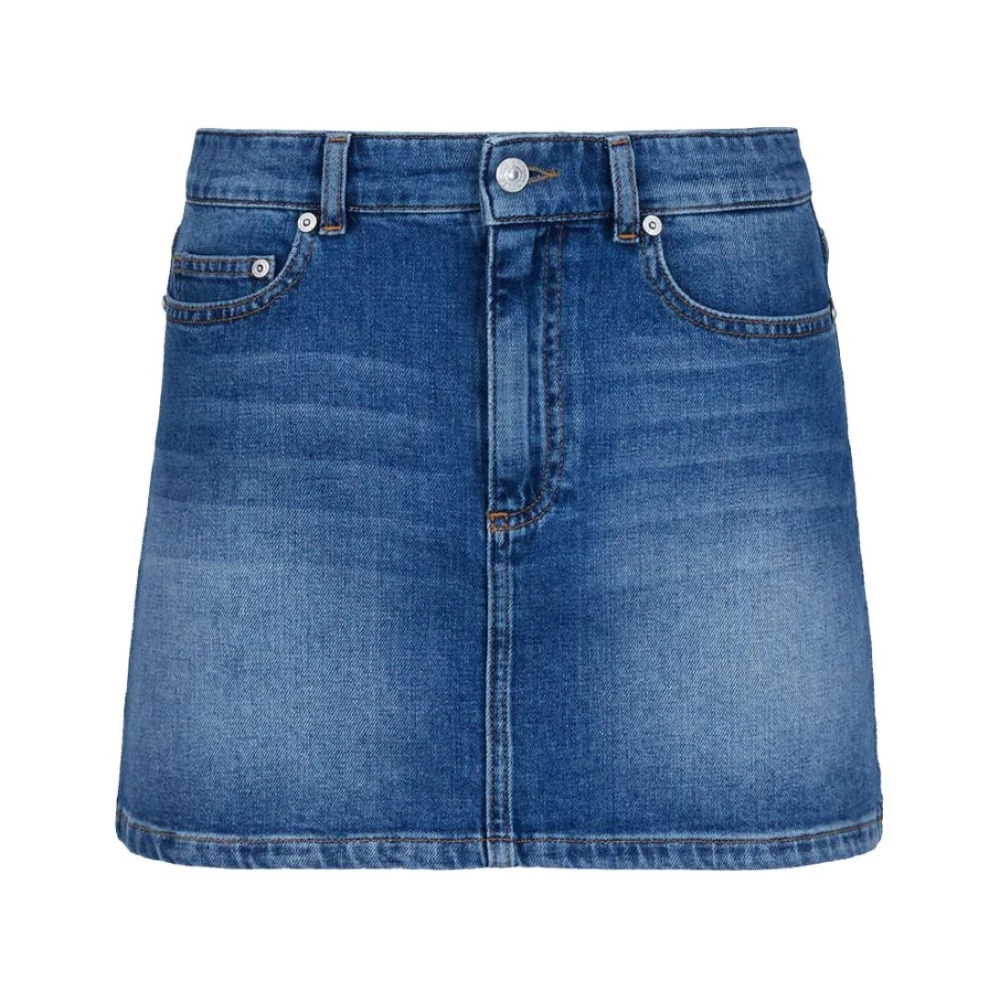 Chiara Ferragni Collection Damen Blau Kurzer Rock Mit Stilvollem Design