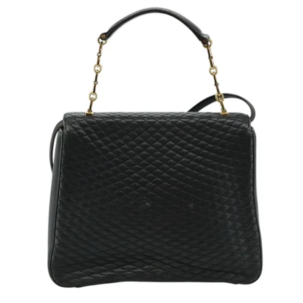 Bally Pre-owned Leather handbags Black Dames