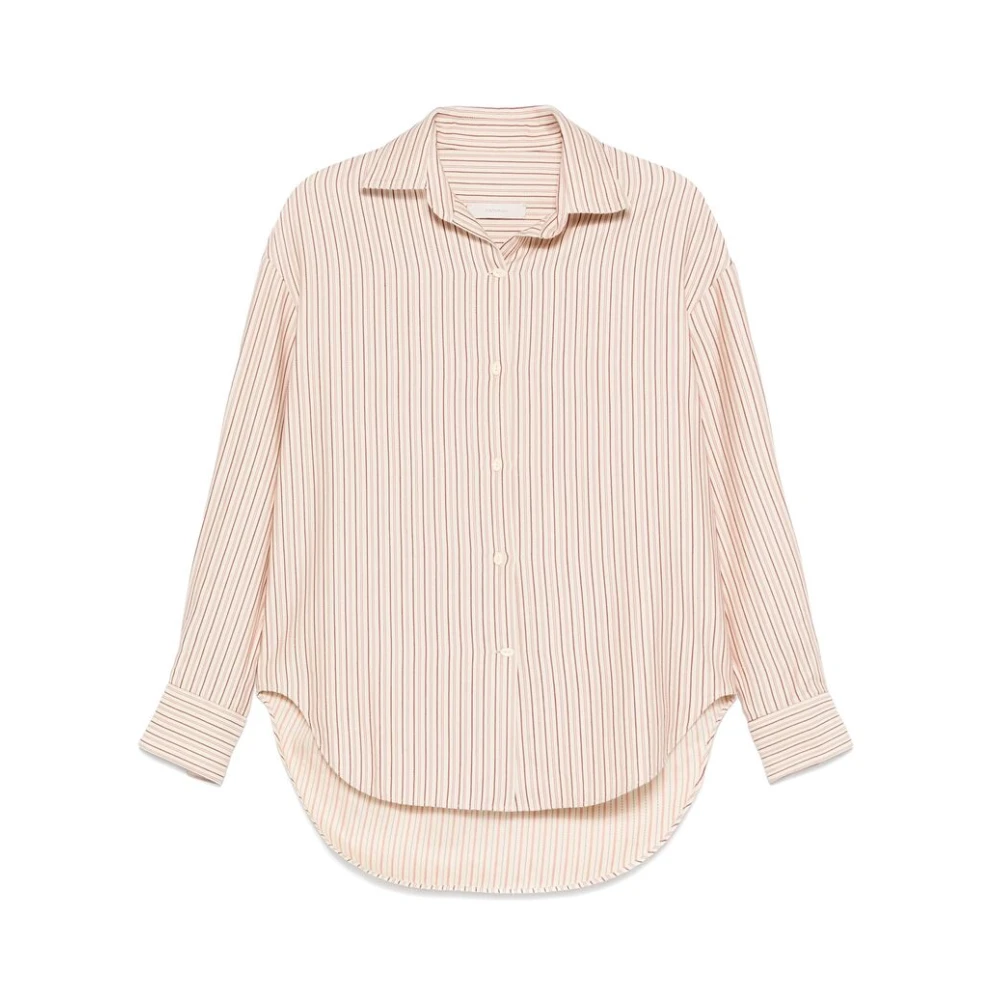 Faithfull the Brand Beige Button-Up Shirt Beige Dames